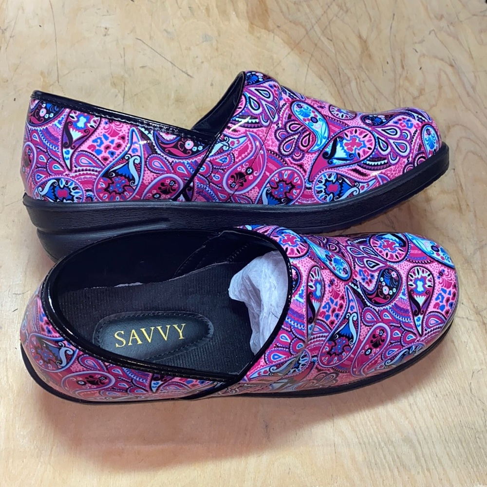 Savvy Slip Resistant Nursing Shoes